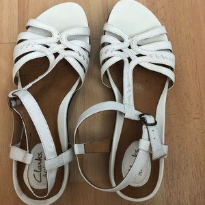 Gorgeous white sandals